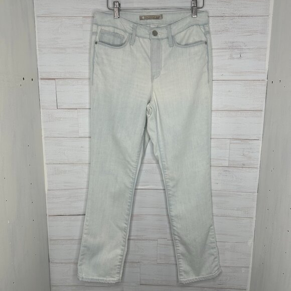 NWOT Athleta Sculptek Skinny Crop Jeans in Glacier Wash Size 6 Five Pocket - Picture 1 of 10